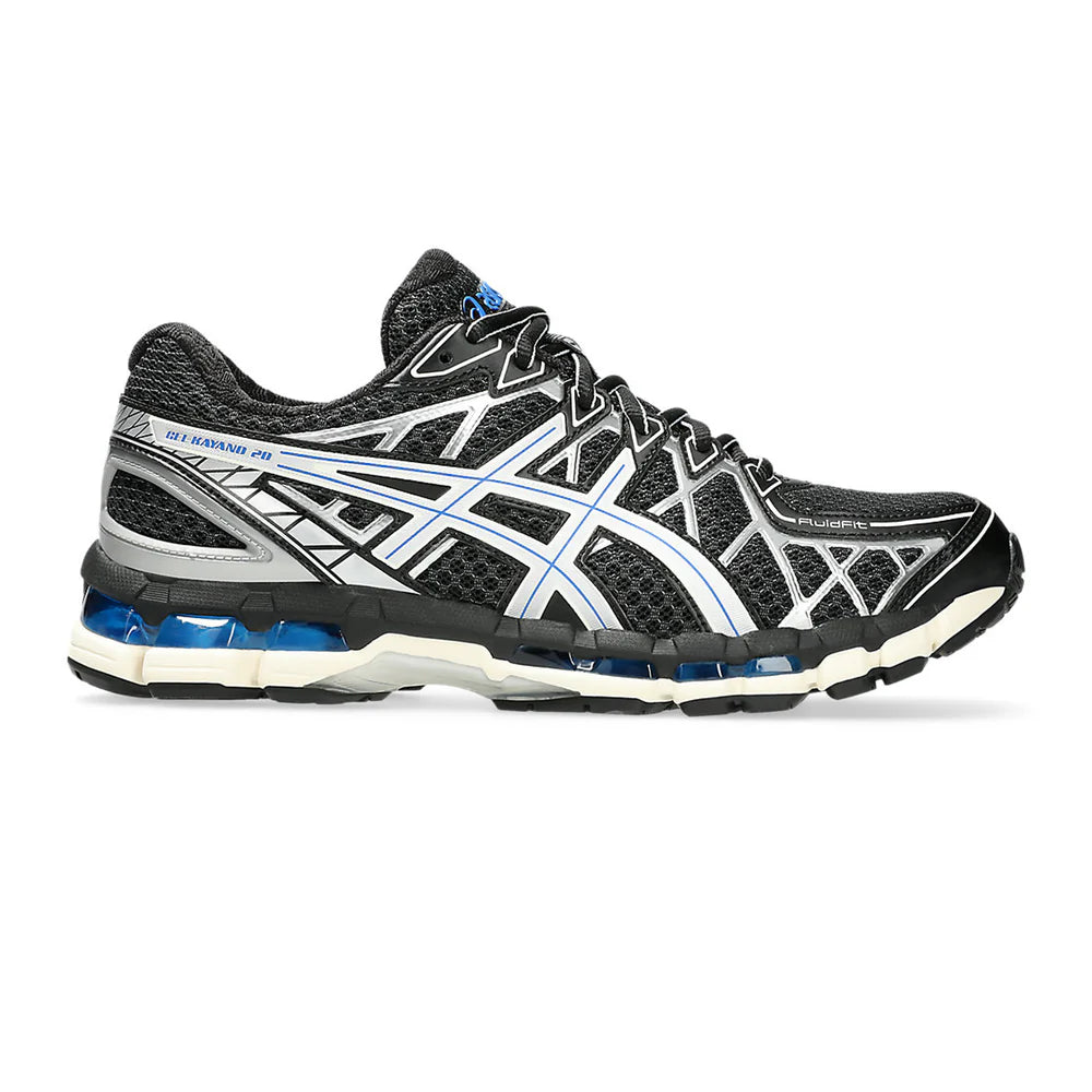ASICS GEL KAYANO 20 Black Silver Blue